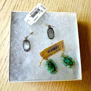 Kendra Scott earrings.